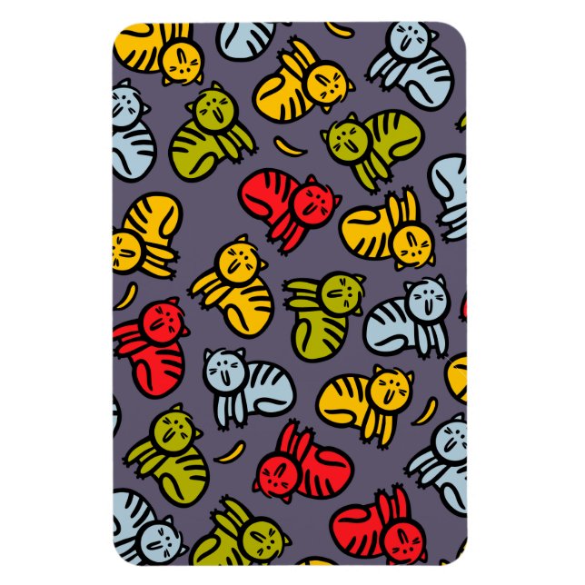 Imán Gatos más bananas (Vertical)