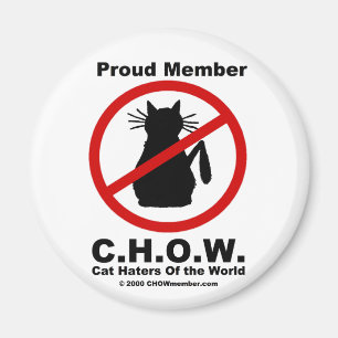 Imán Gatos Odiadores Del Meno Mundial