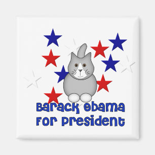 Imán Gatos para Obama