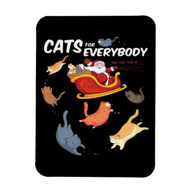 Imán Gatos para todos  (Vertical)