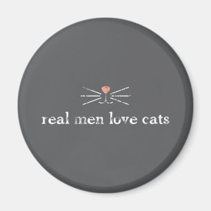 Imán Gatos reales del amor de los hombres