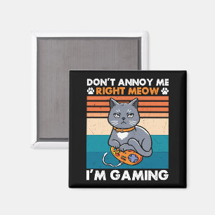 Imán Gatos Y Juegos Para El Juego De Videojuego De Gato