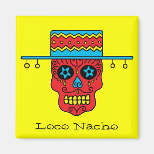 Imán Gaucho Sugar Skull
