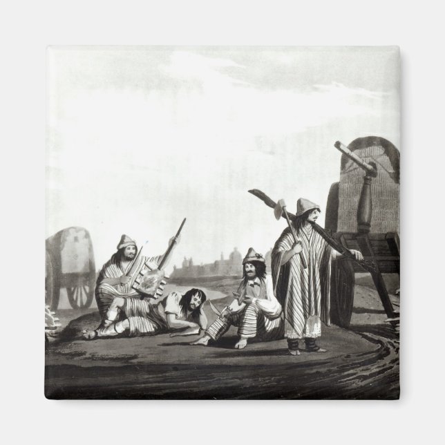 Imán Gauchos de Tucuman, 1820 (Frente)