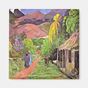 Imán Gauguin - Carretera en Tahití