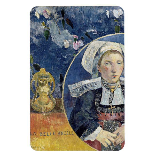 Imán Gauguin - El bello ángel (Vertical)