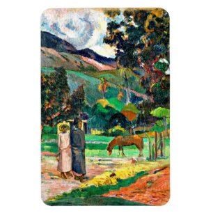Imán Gauguin - Paisaje Tahitiano, 1892