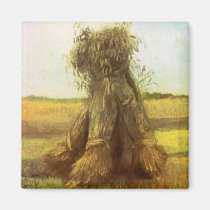 Imán Gavillas de trigo por Vincent van Gogh
