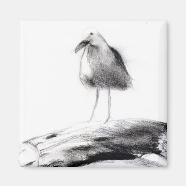 Imán Gaviota de California 2012 (Frente)