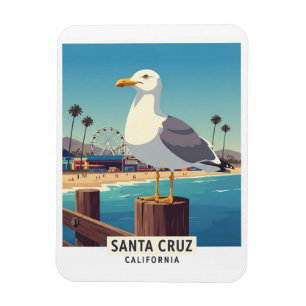 Imán Gaviota en Santa Cruz California Viajes