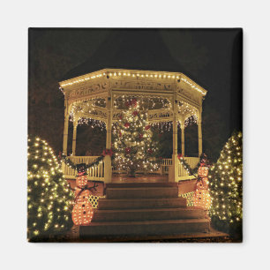 Imán Gazebo Vestido para Navidades