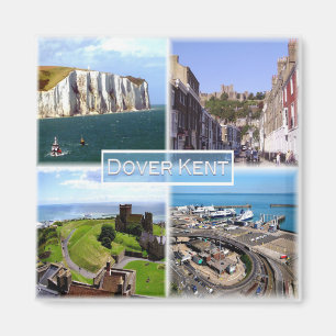 Imán GB Dover Kent - Dover Castle - White Cliff - Castl