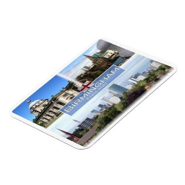 Imán GB Reino Unido - Inglaterra - Birmingham - (Lado Izquierdo)