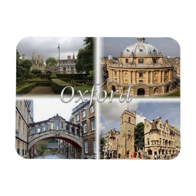 Imán GB Reino Unido - Inglaterra - Oxford - (Horizontal)