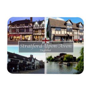 Imán GB Reino Unido - Inglaterra - Stratford-Upon-Avon