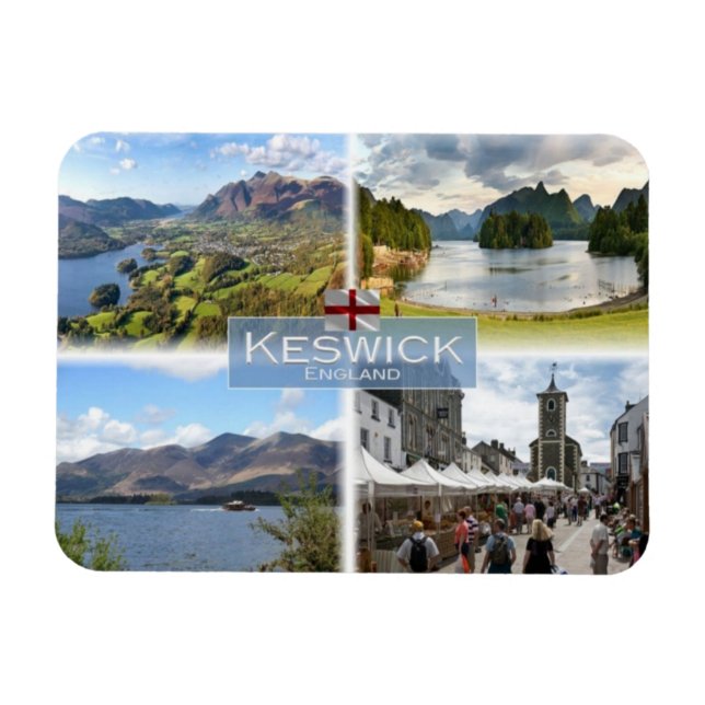 Imán GB Reino Unido - Keswick - (Horizontal)