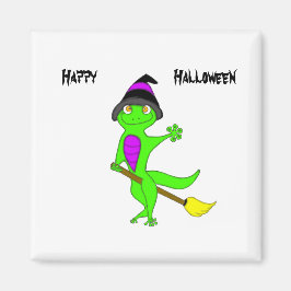 Imán gecko de bruja