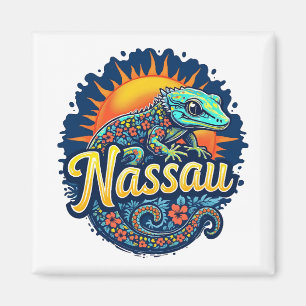 Imán Gecko Nassau Bahamas Caribe