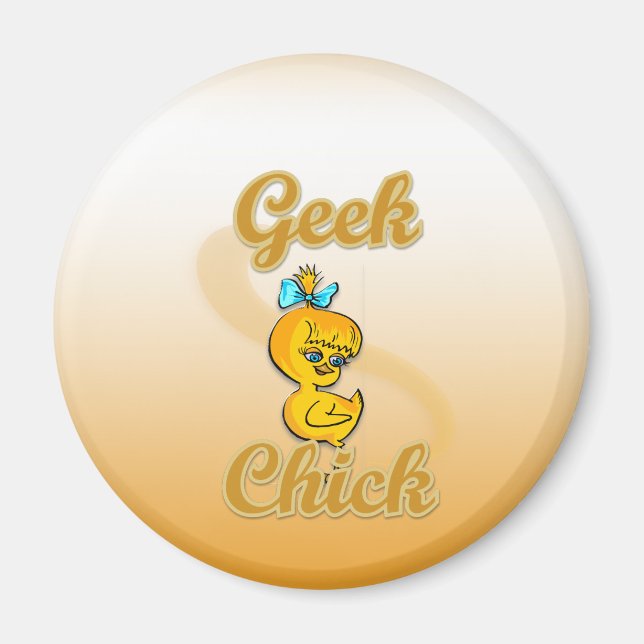 Imán Geek Chick (Frente)