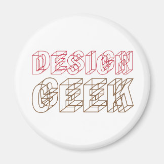 Imán Geek de diseño