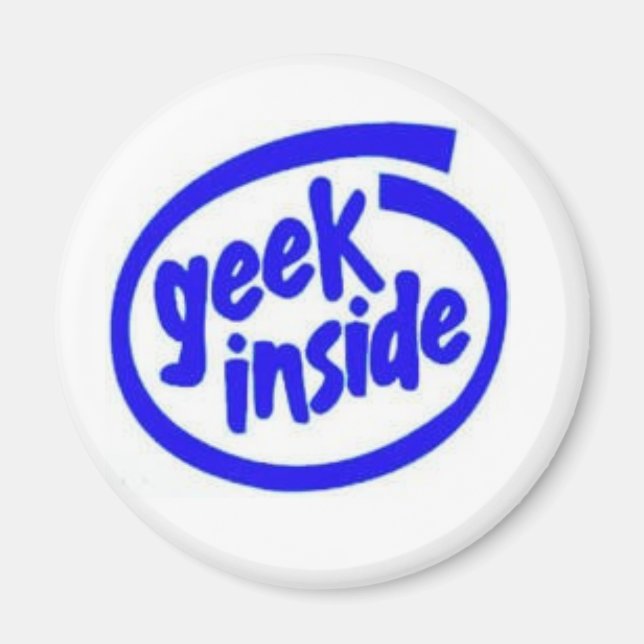 Imán geek interior (Frente)