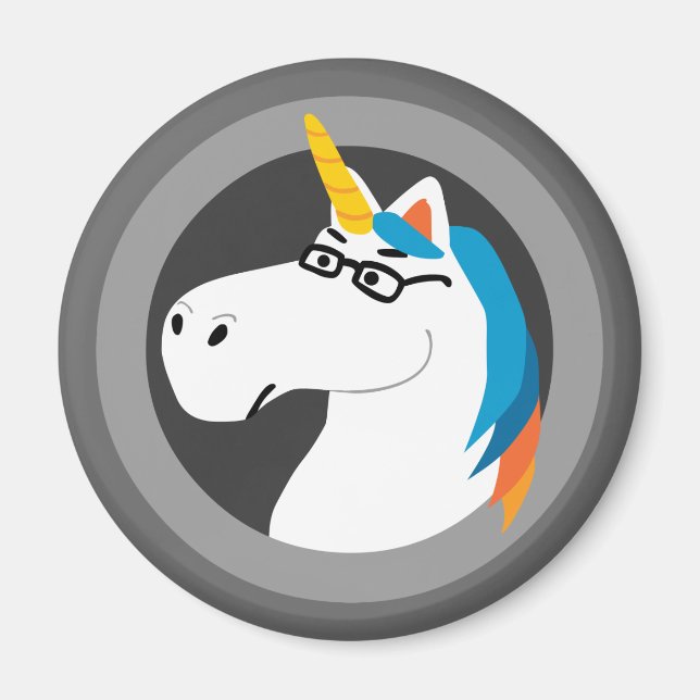 Imán Geekicorn (Frente)