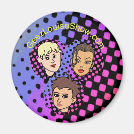 Imán Geez Louise Colorful Magnet