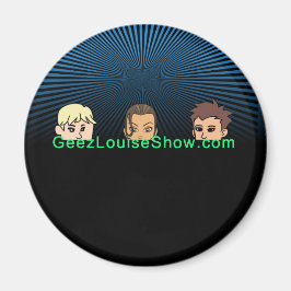 Imán Geez Louise Dark Magnet