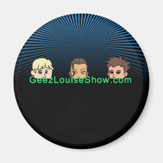 Imán Geez Louise Dark Magnet