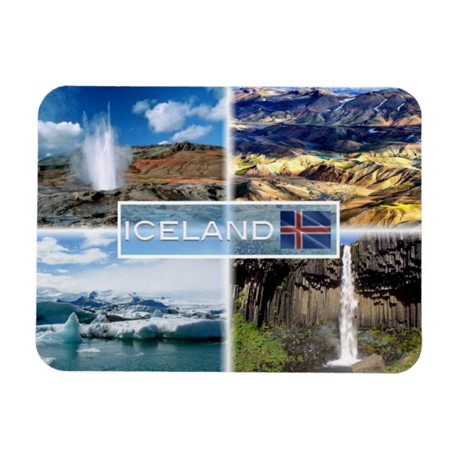 Imán Géiser Eruptivo - Landmannalugar (Horizontal)