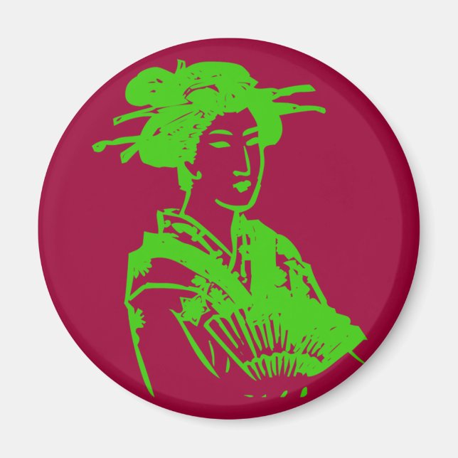 Imán Geisha (Frente)