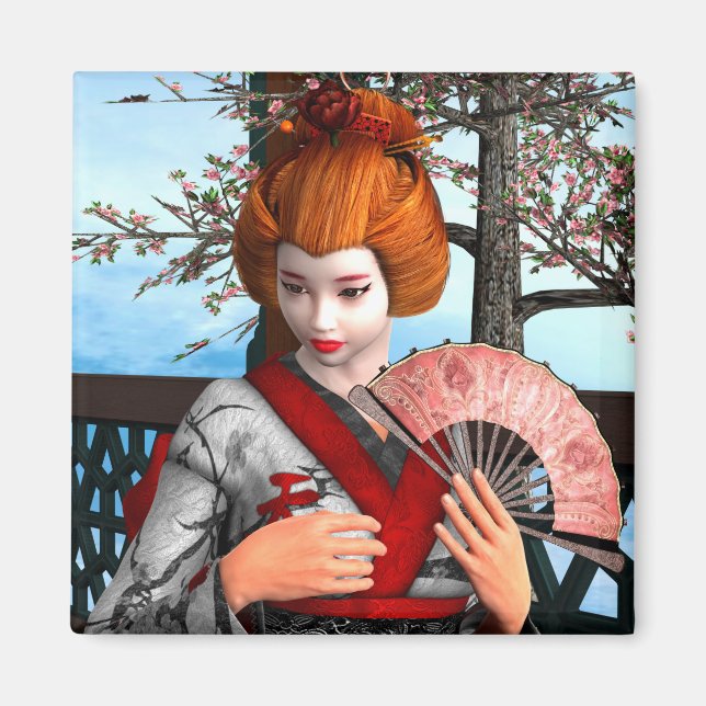 Imán Geisha (Frente)