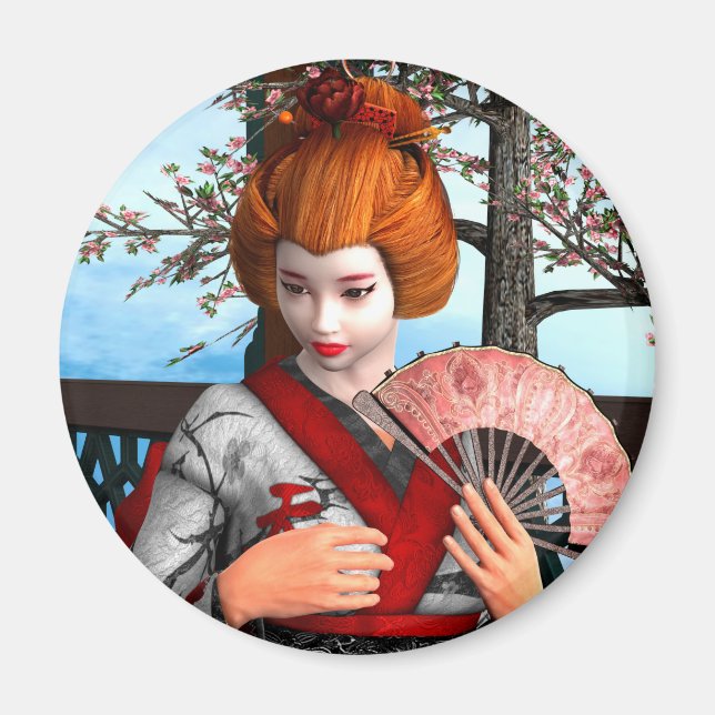 Imán Geisha (Frente)