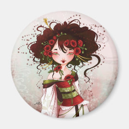 Imán Geisha amapola