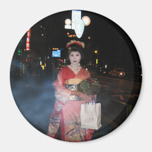 Imán Geisha Tokio nea de Asakusa