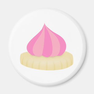 Imán Gema de hielo rosa
