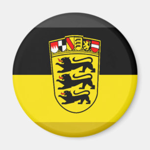 Imán Gema de la bandera de Baden-wurttemberg