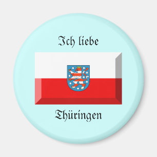 Imán Gema de la bandera de Thuringen