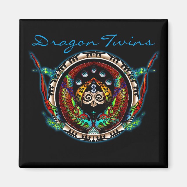 Imán Gemelos Dragon (Frente)