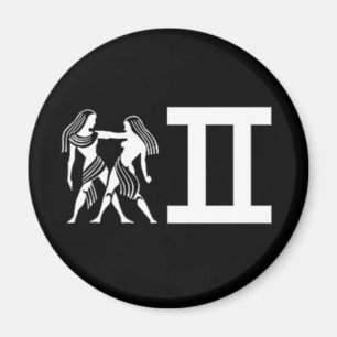 Imán Gemini con símbolo