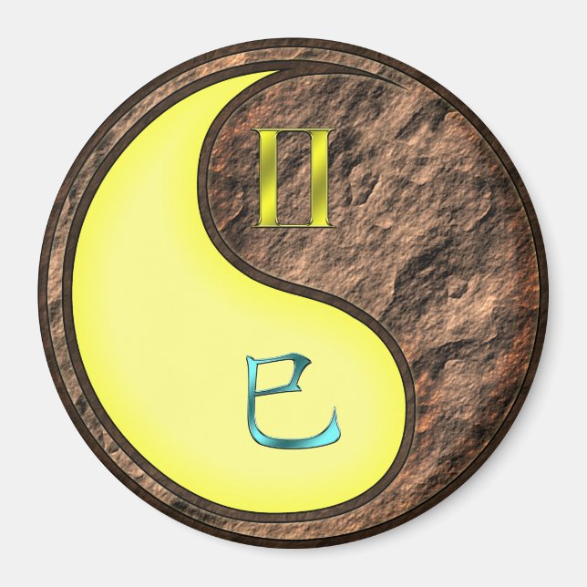 Imán Gemini & Earth Snake (Frente)