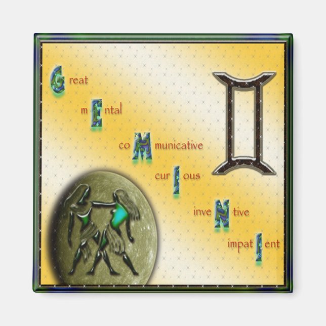 IMÁN GEMINI MAGNET (Frente)
