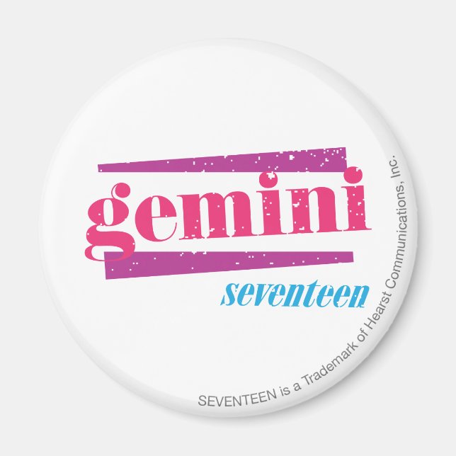 Imán Gemini Pink (Frente)