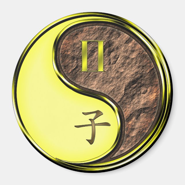 Imán Géminis y Rata de Tierra (Frente)