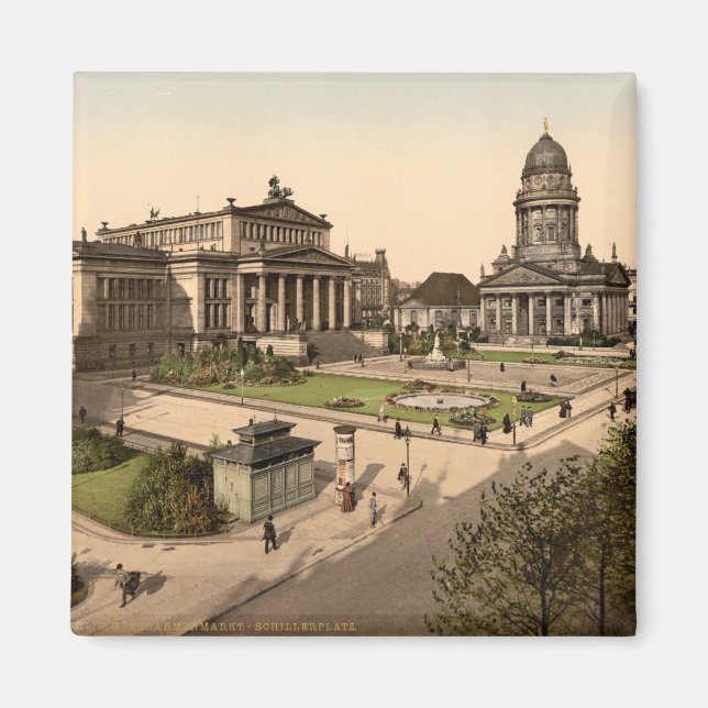 Imán Gendarmenmarkt, Berlín, Alemania (Frente)
