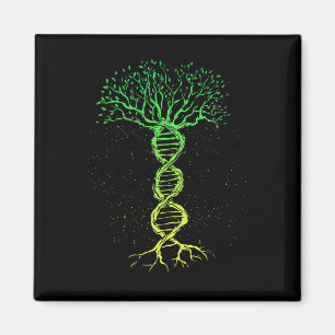 Imán Genealogía de la vida del árbol del adn Biólogo Ci