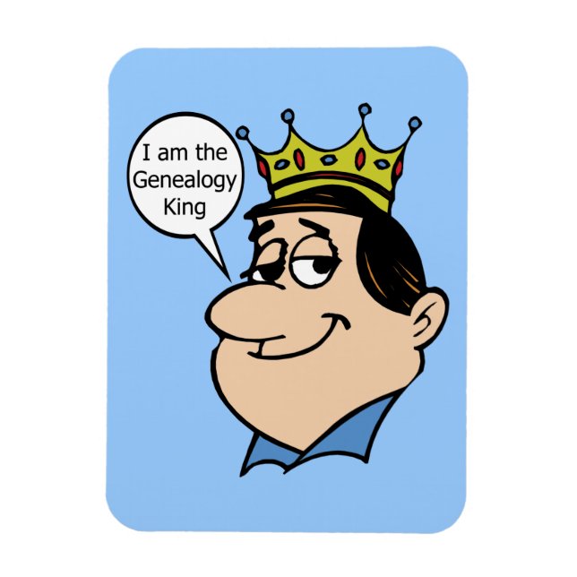 Imán Genealogía King (Vertical)
