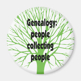 Imán Genealogía: La gente que reúne a la gente