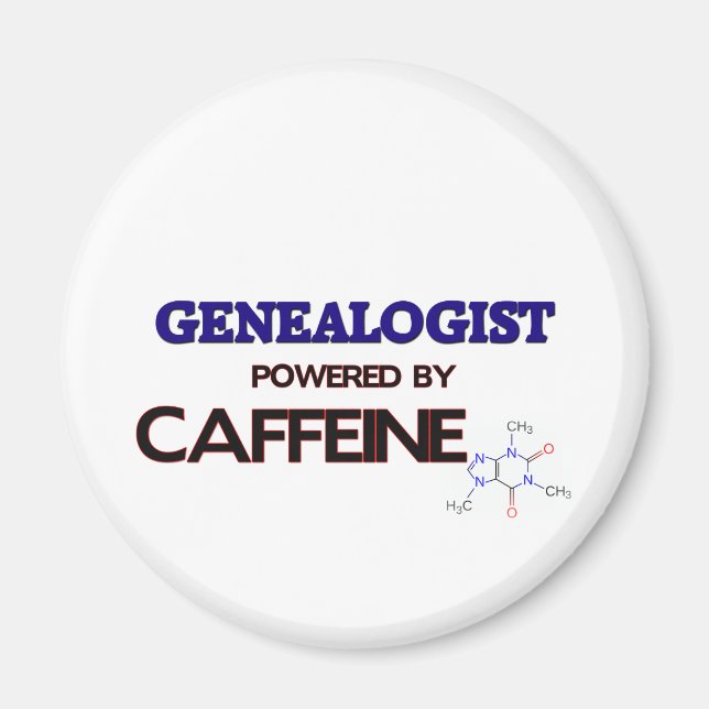 Imán Genealógico impulsado por la cafeína (Frente)