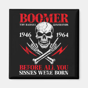 Imán Generación Boomer Mala Antes De Todos Ustedes Mari